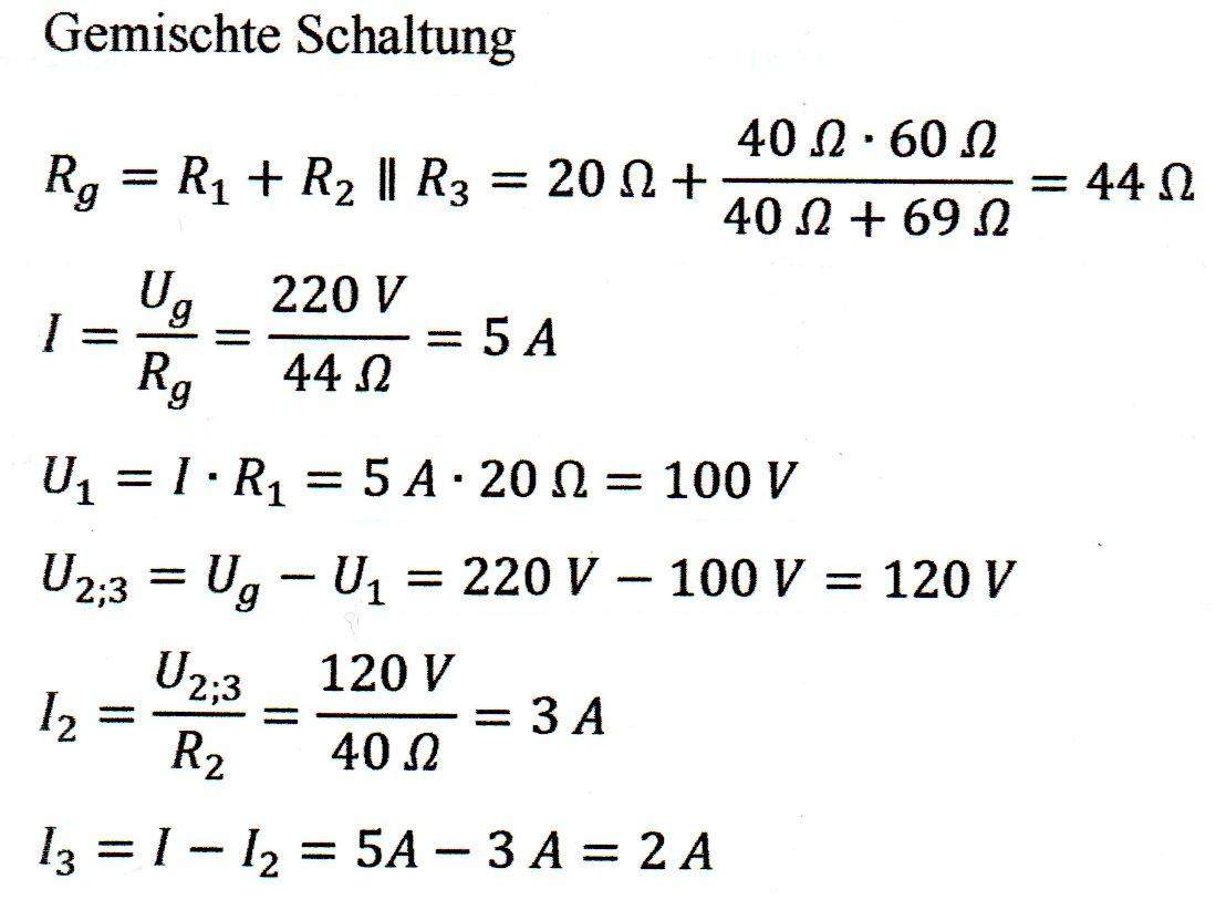 Gruppenschaltung? Elektrotechnik)