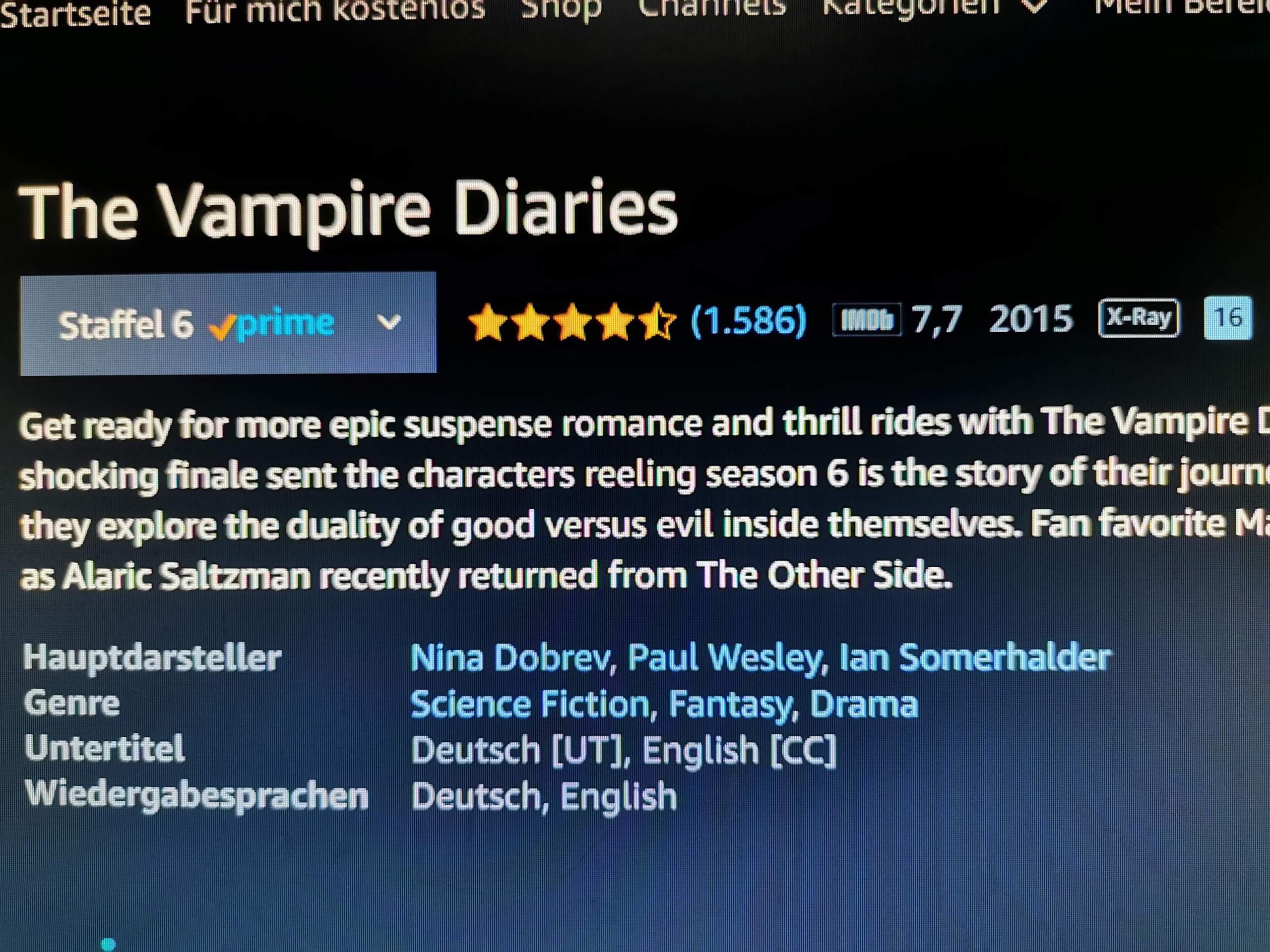 Vampire Diaries Staffel 1 Stream Deutsch