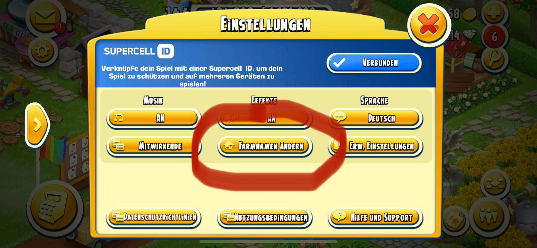 Wie Kann Man Sich Bei Hay Day Abmelden Hallo zusammen, wie kann ich meinen spielernamen in hayday ändern