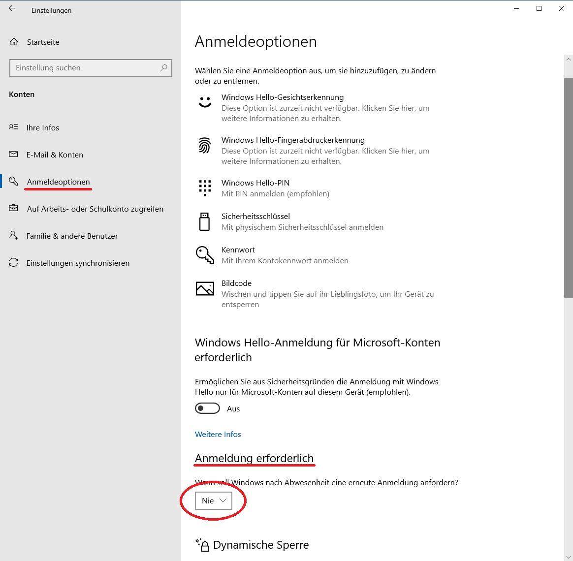 Windows 10 Verlangt immer noch das Passwort? Technik, PC)