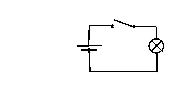 Was ist der Schaltplan mit Zeichnung davon? (Schule, Physik, Stromkreis)