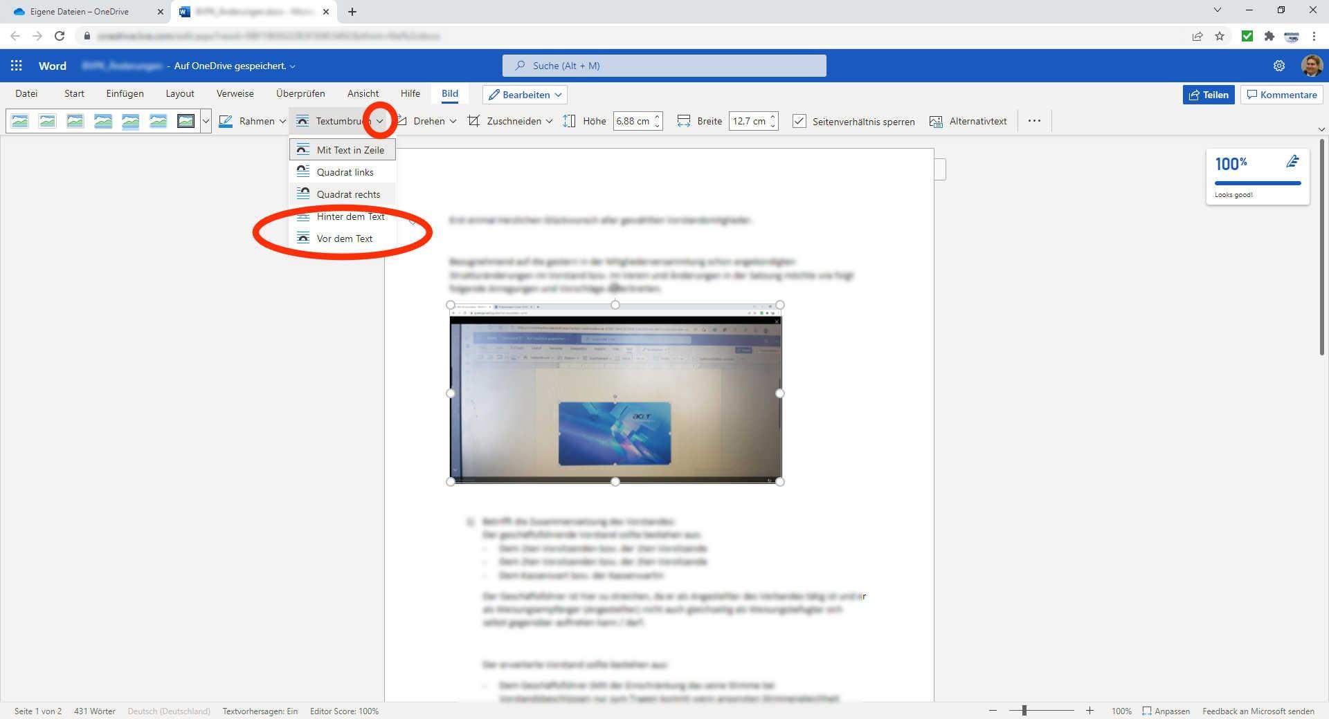 Bild Frei Verschieben Word Computer Technik PC