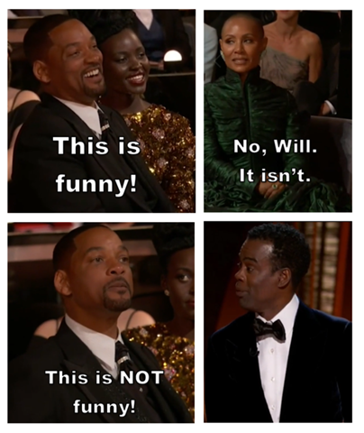  - (Ohrfeige, Will Smith, Oscar-Verleihung)