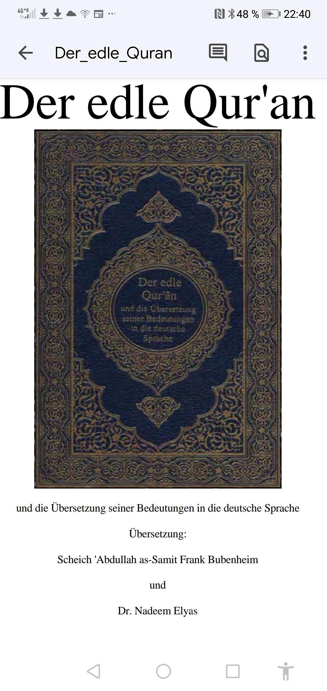Koran welche Übersetzung könnt ihr mir empfehlen (als Buch)? (Religion