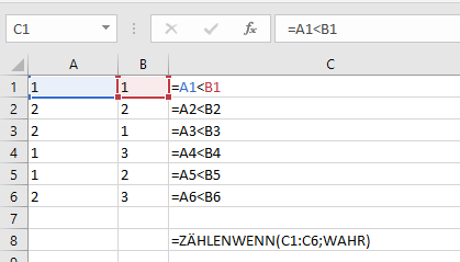  - (Computer, Microsoft Excel, Formel)