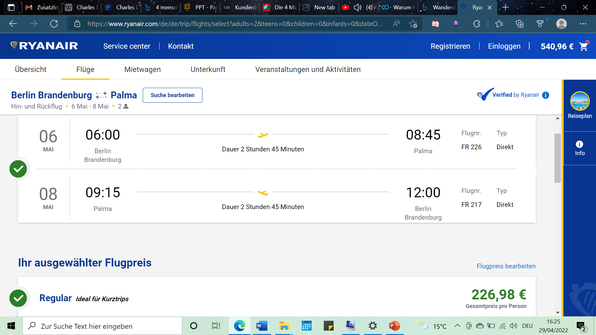 Warum Flüge nach Malle so teuer? (Reise, Reisen und Urlaub, Flug)
