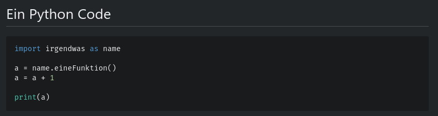 Wie Python Code so in Word kopieren, dass die mit Farben erhalten ...