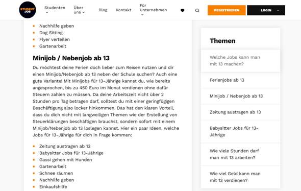Wie Viel Verdient Man Bei Einem Ferienjob Mit 16