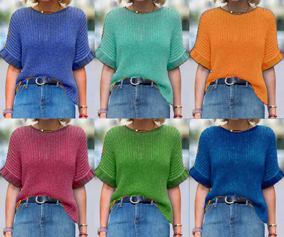 Welches Oberteil passt am besten zu einem Jeansrock und hellgrauer ...