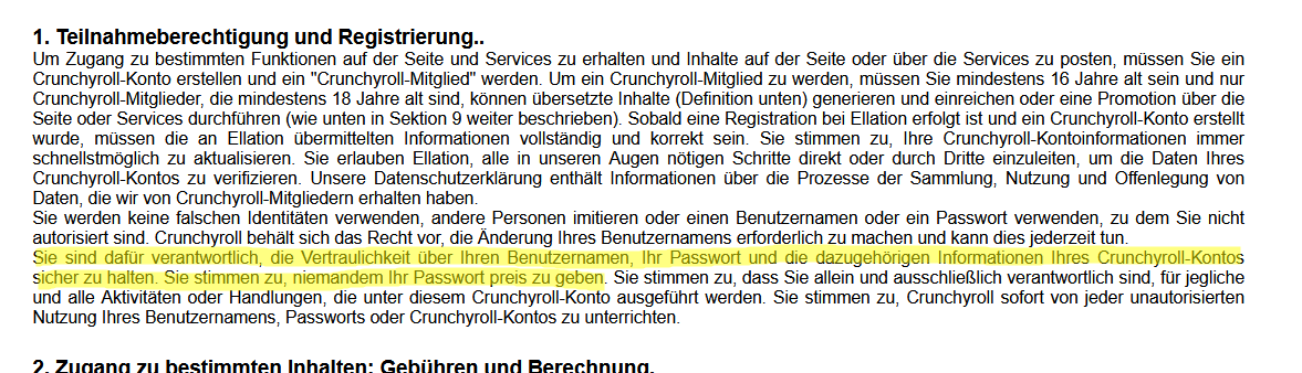 Crunchyroll Sie Haben Keine Erlaubnis Dies Zu Tun Hat Crunchyroll „Unteraccount Funktion“? (Filme und Serien, Anime, Manga)