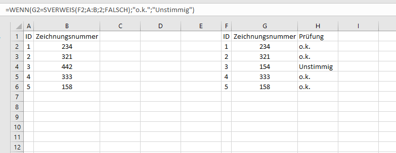 Wie Kann Ich In Excel Am Besten Zwei Spalten Miteinander Vergleichen ...