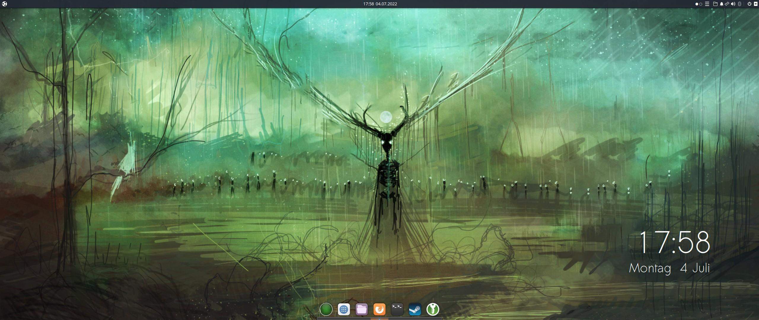 Unscharfes Sperrbild Als Hintergrund