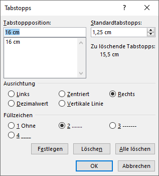 Wie macht man diese Punkte in Word? (Computer, Microsoft Word)