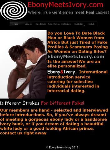 Dating-websites mit überwiegend schwarzen männern
