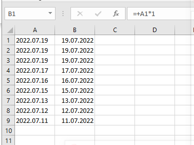  - (Microsoft Excel, Office, Datum)