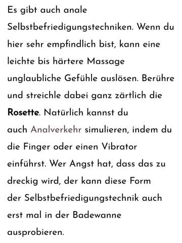 Tipps sb? (Mdchen, Selbstbefriedigung) Tipps sb? (Mdchen, Selbstbefriedigung)