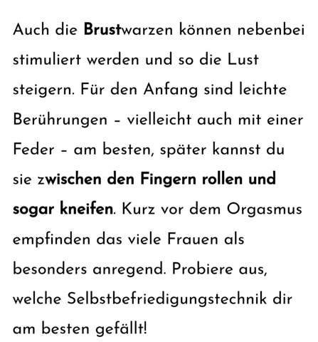 Tipps fr besser Selbstbefriedigung? (Sex, Selbstbefriedigung Mdchen) Tipps fr besser Selbstbefriedigung? (Sex, Selbstbefriedigung Mdchen)