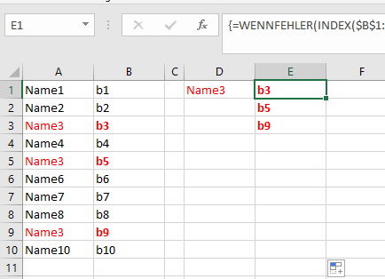 Excel-Formel nächster Datensatz Abfrage? (Microsoft Excel)