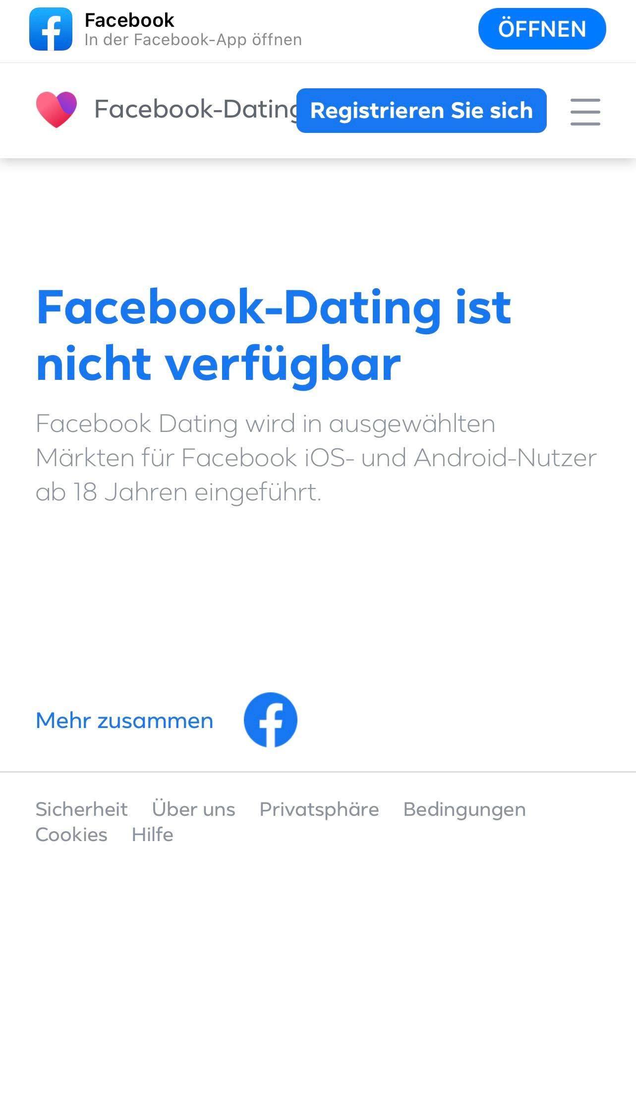 Facebook Dating Wird Nicht Angezeigt Android Facebook Dating wird nicht angezeigt? (Liebe und Beziehung)