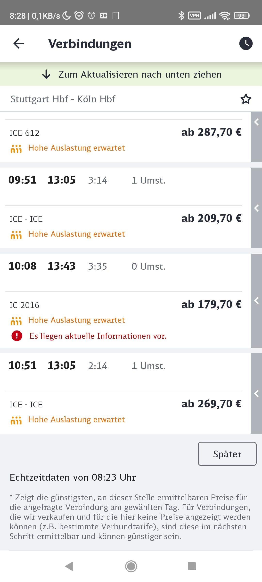 Deutsche Bahn Ticket Aufeinmal Dreifach Teurer? (Zug, ICE)