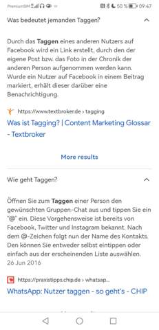  - (Deutsch, Social Media, Taggen)