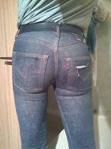 jeans 02 - (Style, Leder, Rocker)
