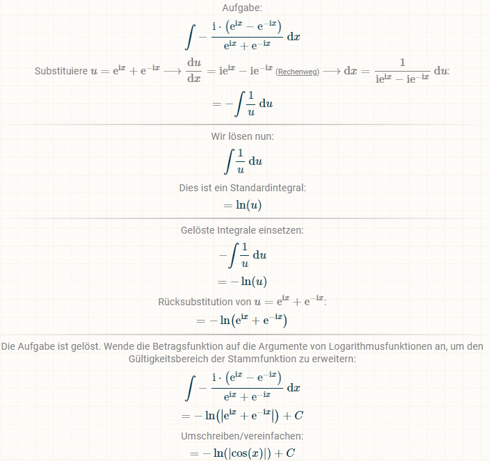 Stammfunktionen? (Funktion, Gleichungen, Mathematiker)