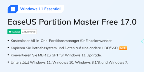  - (SSD, Partition)