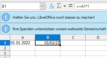  - (Microsoft Excel, Formel, LibreOffice)