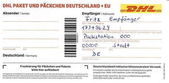 Ausfuhranmeldung Mit Dhl Paket – Dhl Ausfuhrbescheinigung Anfordern ...