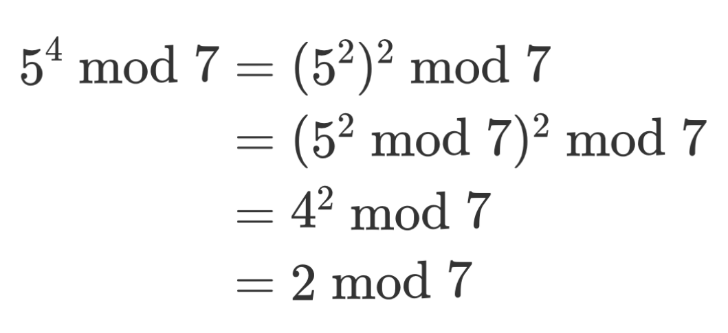 Modulo rechnung? (potenzieren)