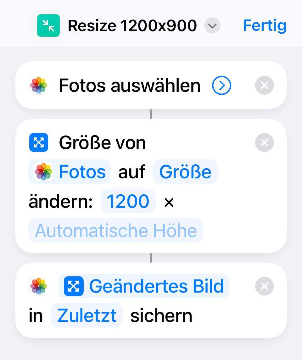 Bild kleiner machen? (iPhone, Bilder, Foto)