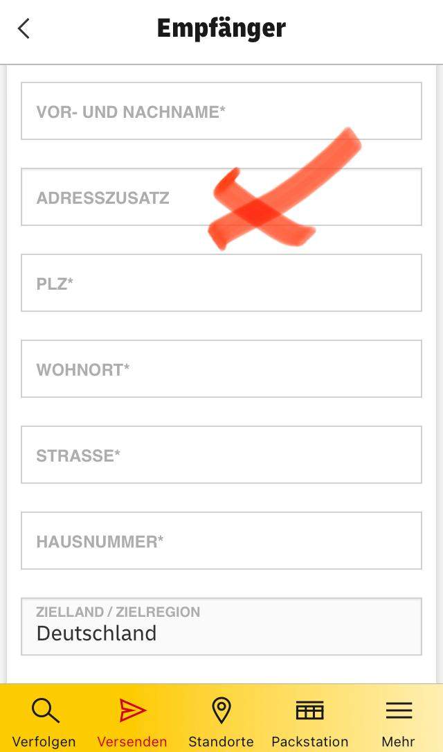 Dhl Onlinefrankierung (Mailbox Number)? (Versand, Paket, Lieferung)
