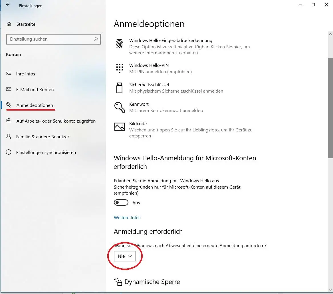 PC Windows 10 Automatische Anmeldung Deaktivieren? (Computer, Passwort)