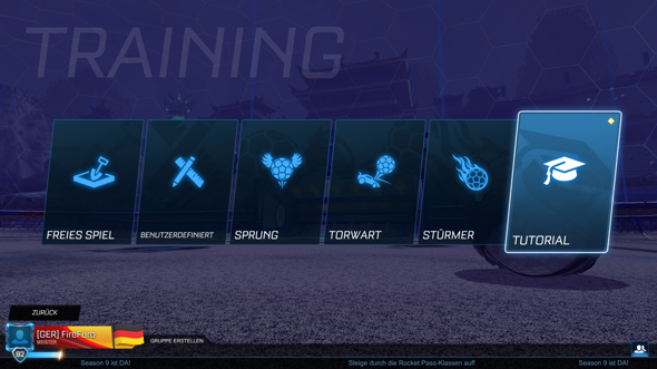 Was soll man in Rocket League am besten lernen wenn man in Gold ist ...