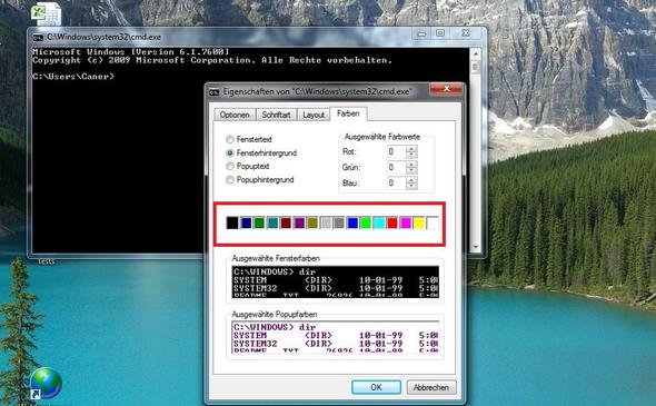 Farben - (Computer, Programm, programmieren)
