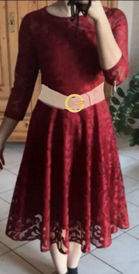 Kleid Mit Oder Ohne G rtel Frauen Kleidung Mode kleid-mit-oder-ohne-g-rtel-frauen-kleidung-mode