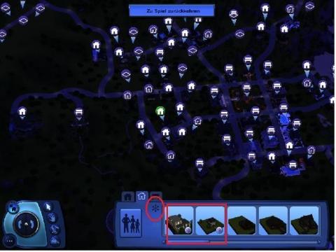 Grundstücke im Stadt bearbeiten- Modus - (Sims)
