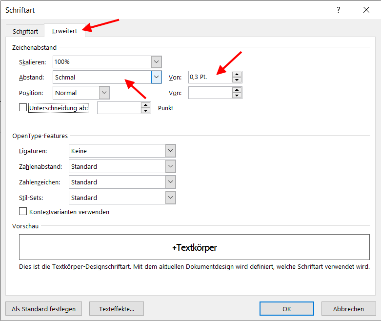 Wie entferne ich einen Zeilenumbruch bei Microsoft Word? (Lebenslauf)