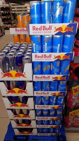  - (Supermarkt, Energy Drink, Red Bull)