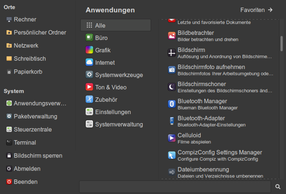 Linux Mint: Möchte Screenshotsausschnitte wählen können, wenn ich PrtSc ...