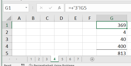  - (Microsoft Excel, Formel)