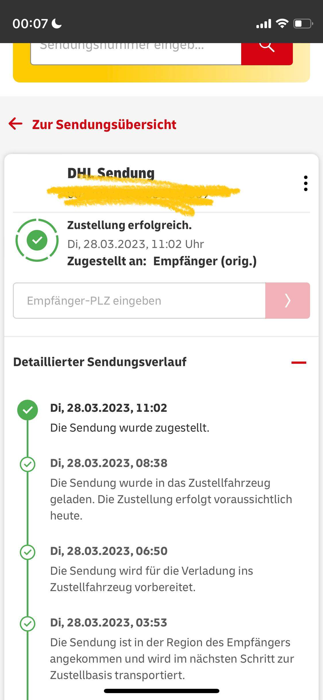 Was bedeutet Rücksendung an den absender? (Post, Versand, DHL)