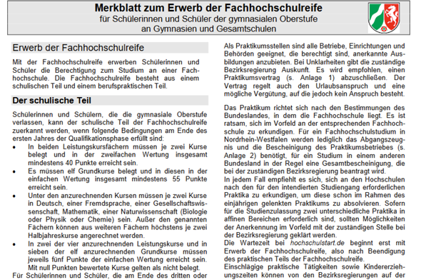 Hat Man Nach Der Ausbildung Fachabi
