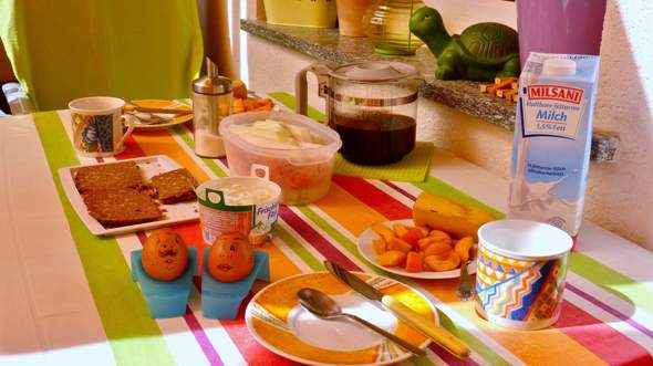 - (Freunde, Essen, Familie)