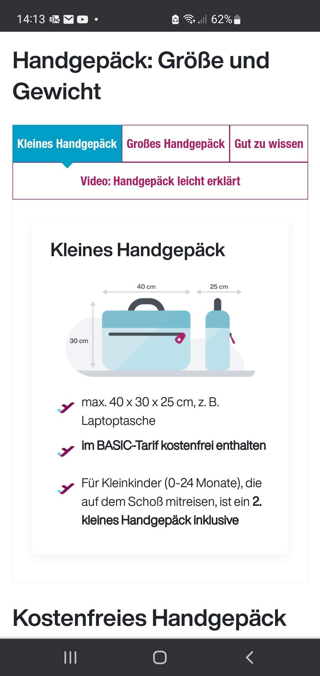 Wie schwer darf das kleine Handgepäck sein Eurowings? (Flugzeug, Flughafen, Flug)