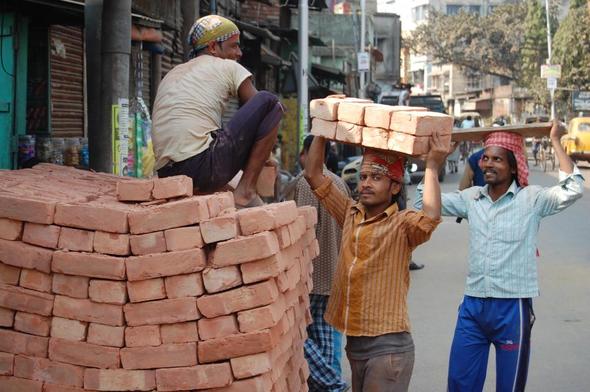 Bauarbeiter  - (Beruf, Indien)