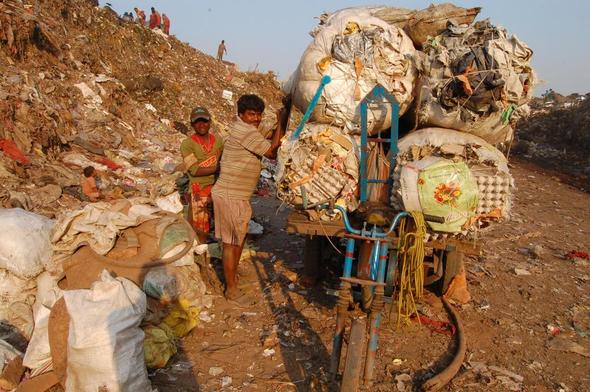 Müllsammler - (Beruf, Indien)