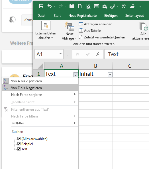 Zeilen automatisch verschieben Excel? (Microsoft Excel, Formel