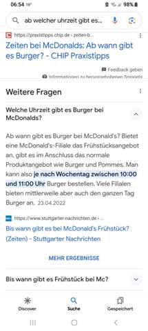  - (Fleisch, Restaurant, McDonald's)